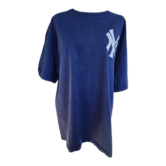 Majestic New York Yankees Rodriguez 13 Mens Size Large Navy T-shirt - Picture 1 of 8
